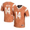 Aaron Butler No 14 Men’s Gameday Greats Black Texas Longhorns Nil Pick-A-Player Football Jersey