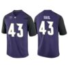Adam Mohammed No 24 Youth’s White Washington Huskies Premier Football Jersey