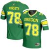 Alex Forsyth No 78 Men’S Black Oregon Ducks Alumni Game Jersey