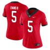 Anthony Evans Iii No 5 Youths Black Georgia Bulldogs Pick A Player Replica Football Jersey
