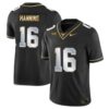 Arch Manning No 16 Texas Longhorns Gold Vapor Limited White Jersey