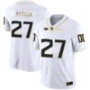 Ashlynd Barker No 27 Men’s Florida State Seminoles Throwback Limited Football Jersey- Black