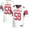 Bo Hughley No 59 Mens Gameday Greats Carson Beck Red Georgia Bulldogs Nil Player Football Jersey