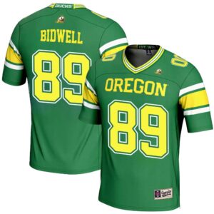 Brady Bidwell No 89 Men’s GameDay Green NDSU Bison Endzone Football Jersey
