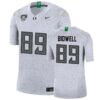Brady Bidwell No 89 Men’S White Alumni Oregon Ducks Game Jersey