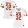Brady Sarkisian No 32 White Texas Longhorns Football Custom Game Jersey For Youth