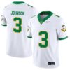 Brandon Johnson No 3 Men’S White Alumni Oregon Ducks Game Jersey