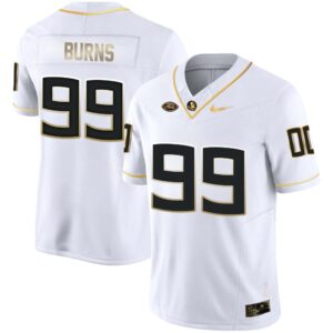 Brian Burns No 99 Men’s Florida State Seminoles White Golden Limited Football Jersey