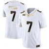 Caden Sterns No 7 Texas Longhorns Gold Vapor Limited Black Jersey