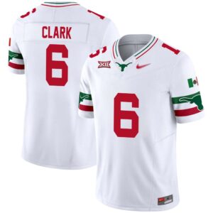 Christian Clark No 6 Men’s Texas Longhorns Mexico Vapor Jersey
