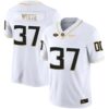Christian White No 37 Men’s White Florida State Seminoles Game Football Jersey