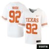 Connor Robertson No 62 Black Texas Longhorns Football Jersey For Woman