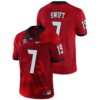 Dandre Swift No 7 Mens Black Georgia Bulldogs Pick A Player Replica Football Jersey