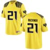 Deforest Buckner No 21 Oregon Men’S Football Limited High School Home Jerseys Green