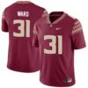 Demarco Ward No 31 Men’s Florida State Seminoles Heritage Game Jersey