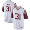 Demarco Ward No 31 Woman’s Florida State Seminoles Home Game Football Jersey
