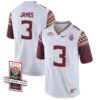 Derwin James No 3 Men’s Florida State Seminoles 2023 Acc Championship Limited Football Jersey