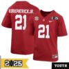 Drew Bobo No 74 Men Cfp Georgia Bulldogs 2025 Home Game Jersey- Replica