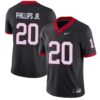 Dwight Phillips Jr. No 20 Mens Gameday Greats Black Georgia Bulldogs Nil Pick A Player Football Jersey