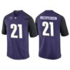 Drew Fowler No 54 Youth’s White Washington Huskies Premier Football Jersey