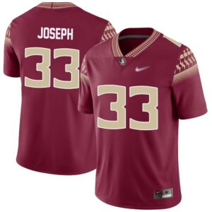 Edwin Joseph Jersey Edwin Joseph Florida State No 33