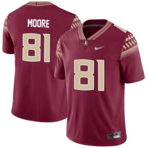 Elijah Moore Jersey Elijah Moore Florida State No 81