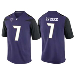 Ephesians Prysock No 7 American College Football Wear Mens NCAA Washington Huskies Football Jersey