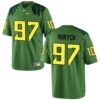 Gage Hurych No 97 Men’S Black Oregon Ducks Alumni Game Jersey