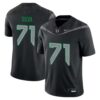 George Silva No 71 Men’S Apple Green Oregon Ducks Football Game Jersey