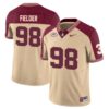 Grant Fielder No 98 Men’s Florida State Seminoles Heritage Game Jersey