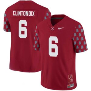 Ha Ha Clinton-Dix No 6 Men’s Alabama Crimson Tide Vapor College Football Limited Stitched Crimson