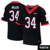 Herschel Walker No 34 Youths White Georgia Bulldogs Nil Pick A Player Football Jersey