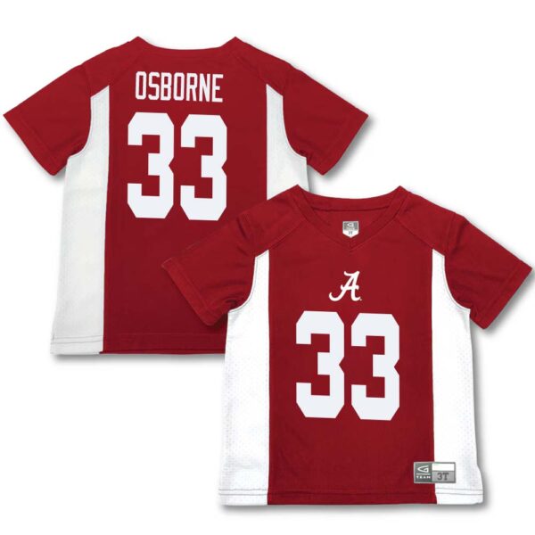 Hunter Osborne No 33 Men’s Crimson Alabama Crimson Tide Football Jersey