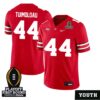 Ja_Den Mcburrows No 18 Men Cfp Michigan Wolverines 2025 Home Game Jersey- Replica