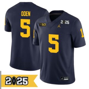 Jacob Oden Jersey, Jacob Oden Michigan Wolverines No 5