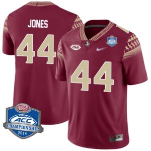 Jaden Jones No 44 Men’s Florida State Seminoles 2014 ACC Championship Limited Football Jersey