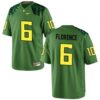 Jahlil Florence No 6 Men’S Black Oregon Ducks Alumni Game Jersey