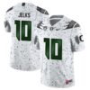 Jalen Jelks No 10 Men’S White Oregon Ducks Alternate Game Jersey