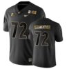 Jamal Meriweather No 72 Mens Gameday Greats Carson Beck White Georgia Bulldogs Nil Player Football Jersey