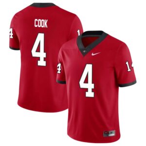 James Cook Jersey James Cook Georgia Bulldogs No 4
