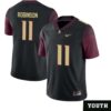 Janarius Robinson No 11 Youth’s White Florida State Seminoles Game Football Jersey