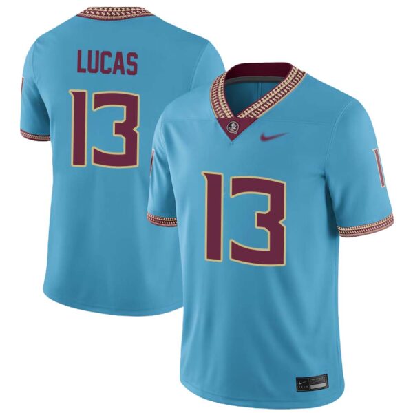 Jaylin Lucas No 13 Men’s Florida State Seminoles Heritage Game Jersey
