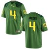 Jestin Jacobs No 4 Men’S Black Oregon Ducks Alumni Game Jersey
