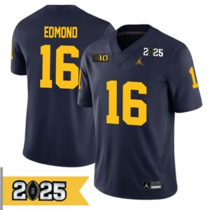Jo'Ziah Edmond Jersey, Jo'Ziah Edmond Michigan Wolverines No 16