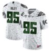 Jordon Riley No 95 Men’S White Oregon Ducks Alternate Game Jersey