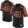 Juan Davis No 81 Black Texas Longhorns Football Jersey For Men