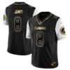 Julio Jones No 8 Men’s Alabama Crimson Tide Limited Custom Golden Throwback Jersey