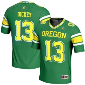 Jurrion Dickey No 13 Men’s GameDay Green NDSU Bison Endzone Football Jersey