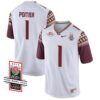 Kentron Poitier No 1 Men’s Florida State Seminoles 2014 Acc Championship Limited Football Jersey