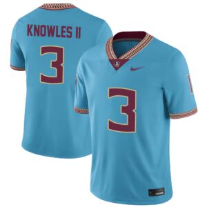 Kevin Knowles II No 3 Men’s Florida State Seminoles Heritage Game Jersey